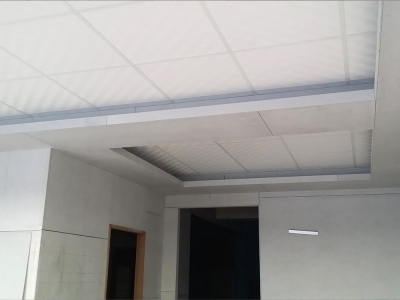天花板＋層板施工
